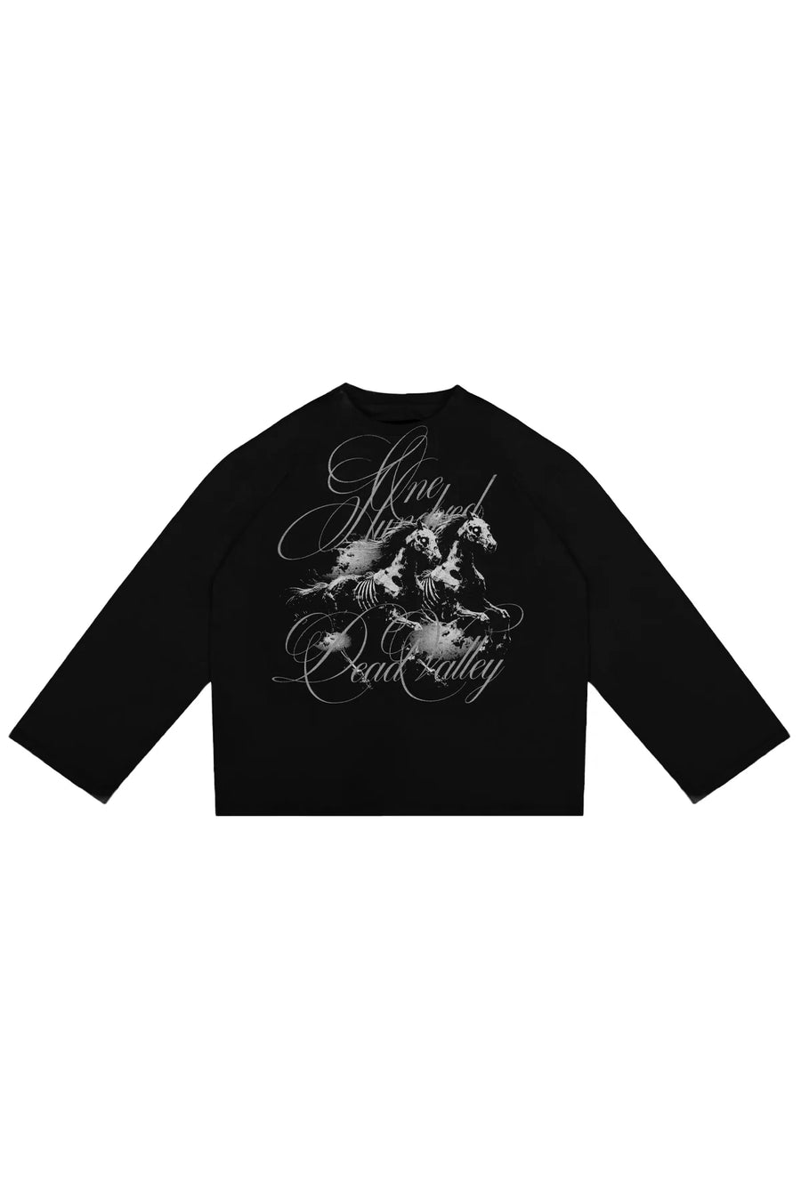 Longsleeve "Dead Valley" Black 1OF1