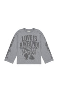 GRAY LOVE LONGSLEEVE