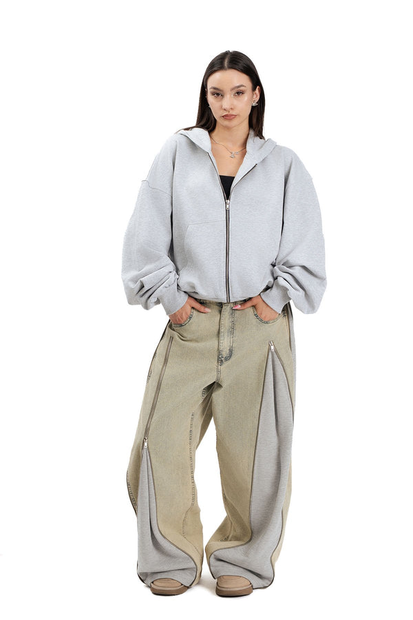 Puffy Zip Street Sweatshirt