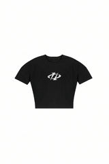 Koszulka Babe REFLECTIVE LOGO Black