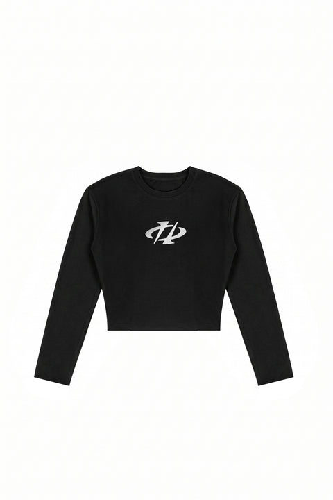 Longsleeve REFLECTIVE LOGO Black