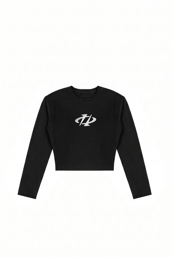 Longsleeve REFLECTIVE LOGO Black