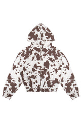 Bluza Zip Reglan Cow