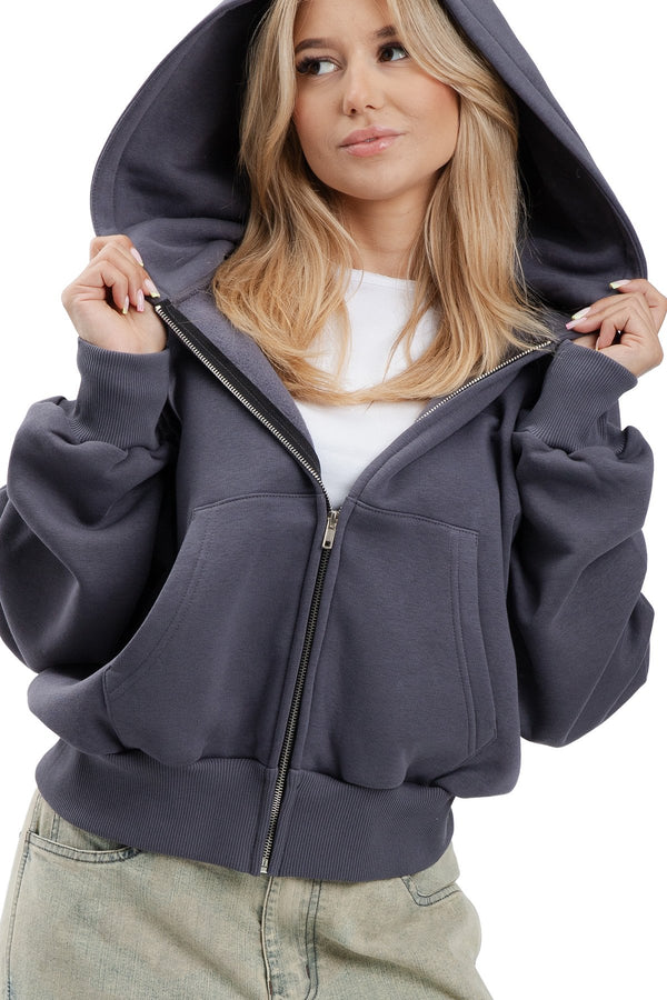 Bluza Zip Reglan Core