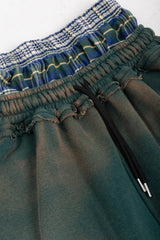 Spodnie Reversible Trashed & Crushed Green