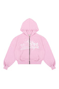 Bluza Puffy Zip Danger Pink
