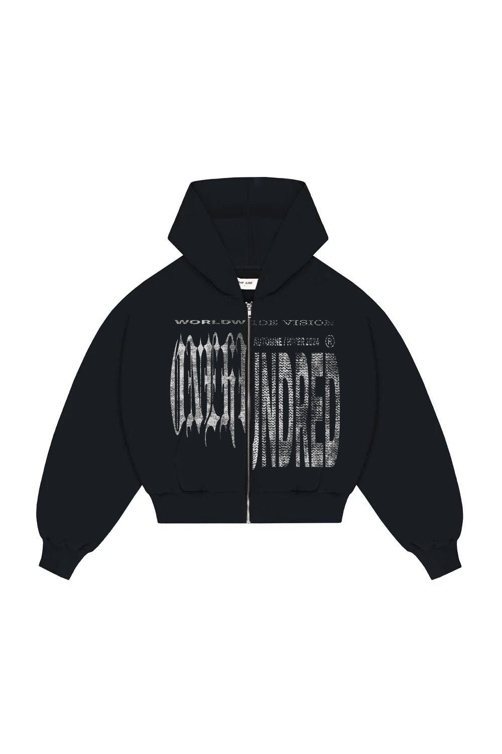 Bluza Duality Zip Black – The100