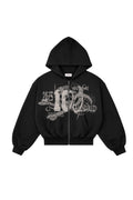 Bluza Zip Danger Zone Black