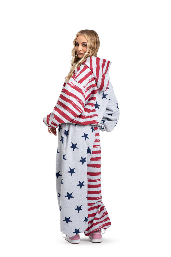 FLAG HOODIE ZIP