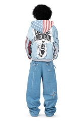 REVERSIBLE LIBERTY DENIM JACKET