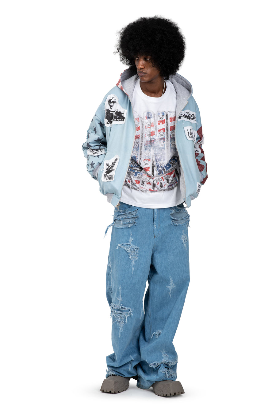 REVERSIBLE LIBERTY DENIM JACKET
