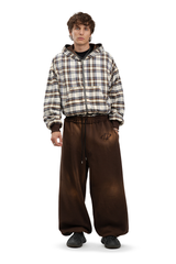 Bluza Reversible Trashed & Crushed Brown