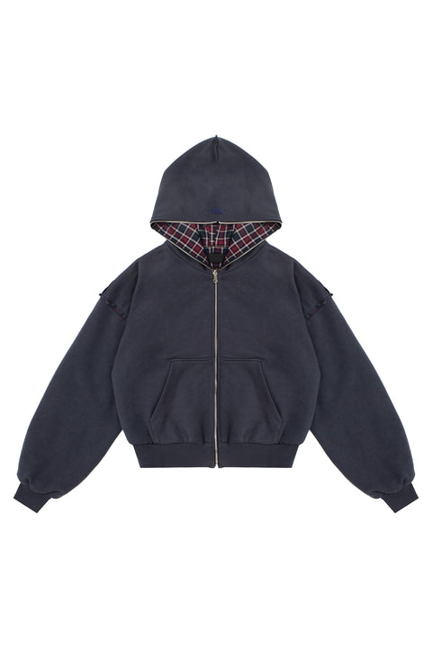Wende-Sweatshirt Campus Grey