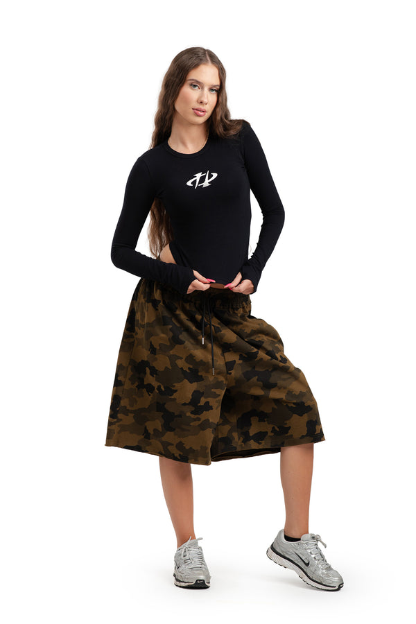 Longsleeve REFLECTIVE LOGO Black