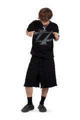 Boxy Concrete Black T-shirt