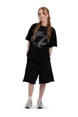 Boxy Concrete Black T-shirt