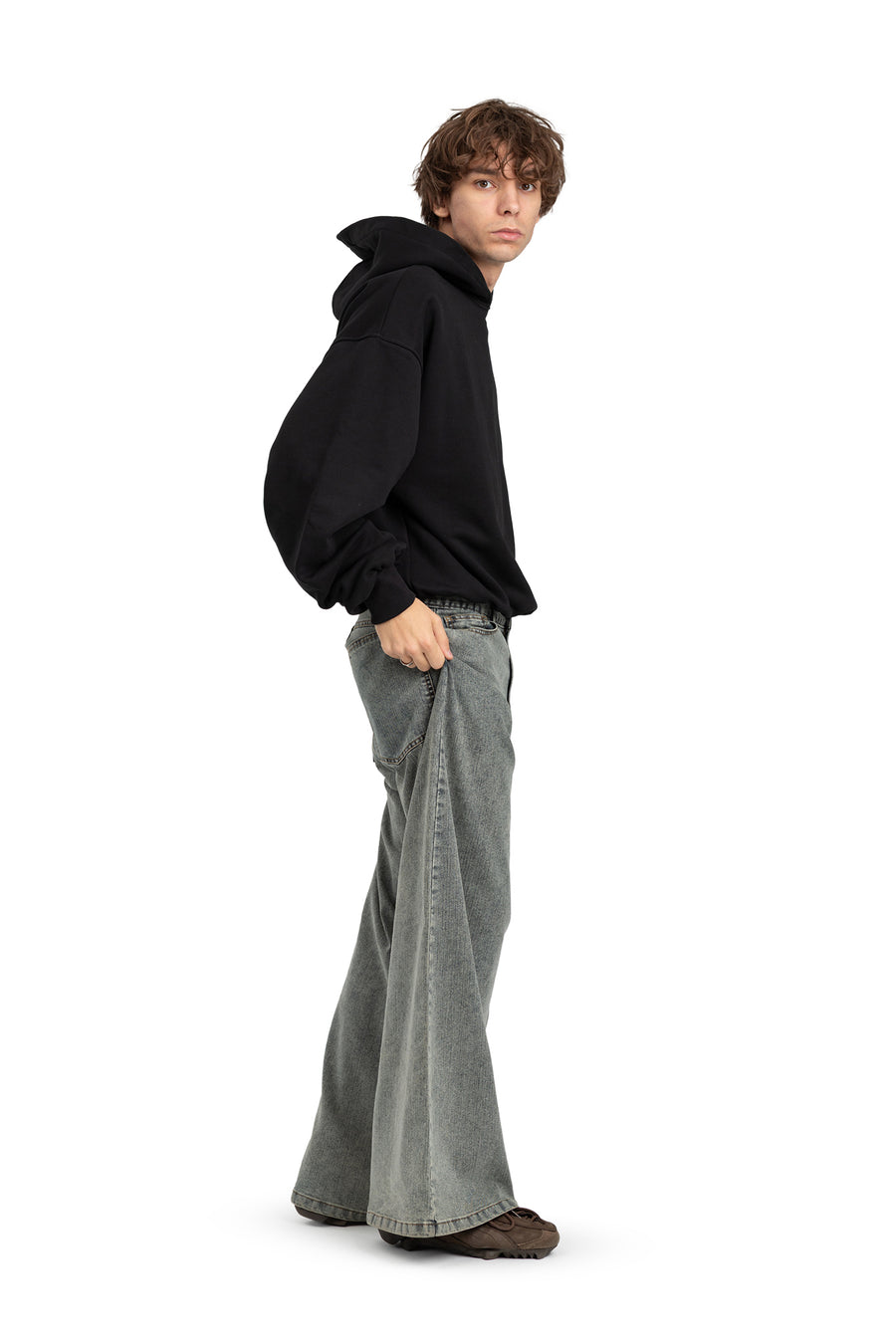 Bluza Hoodie Puffy Black 1OF1
