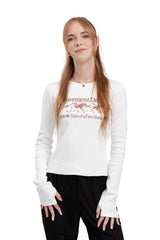 Longsleeve "Movement" Biały