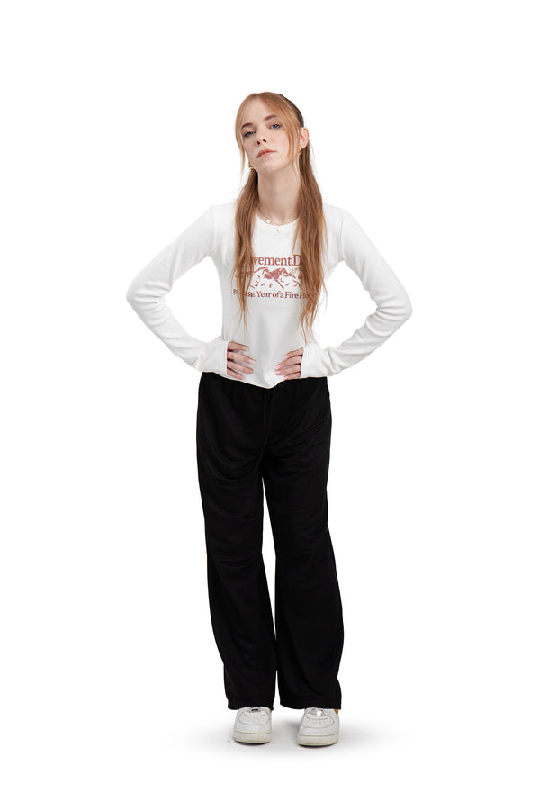 Longsleeve "Movement" Biały