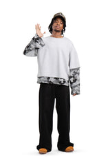 Longsleeve Grey Melange / MORO