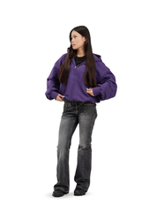 Puffy Zip Fly Sweatshirt