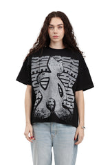 Boxy Concrete Black T-shirt
