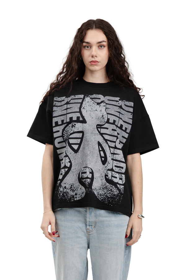 Boxy Concrete Black T-shirt