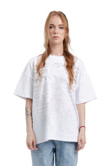 Boxy Concrete White T-Shirt