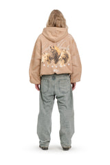Hoodie Double Countryside Karamell