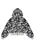 Bluza Puffy Zip MORO Light Grey Melange