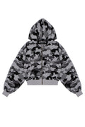 Bluza Puffy Zip MORO Grey