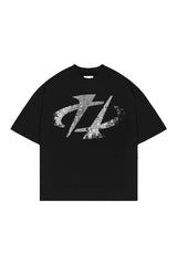 Boxy Concrete Black T-shirt