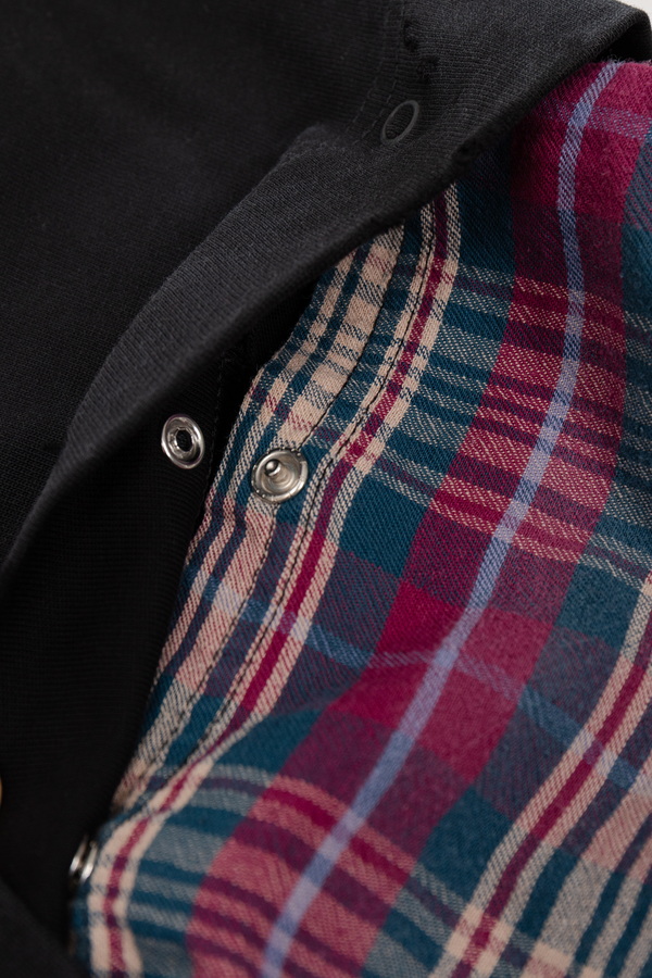 Longsleeve "DOUBLE CHECK" Black