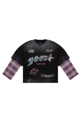 Longsleeve "DOUBLE CHECK" Black