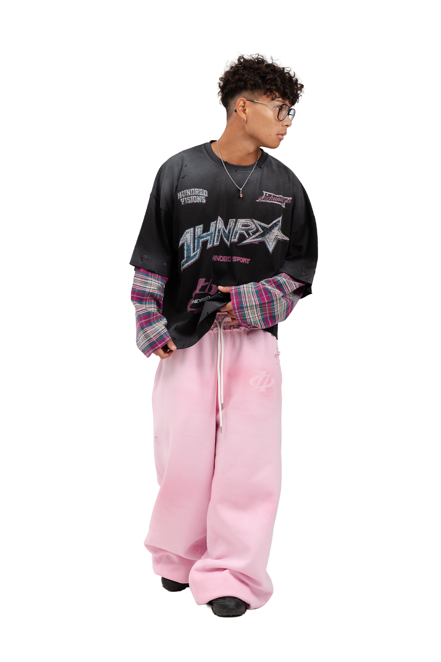 Longsleeve "DOUBLE CHECK" Black