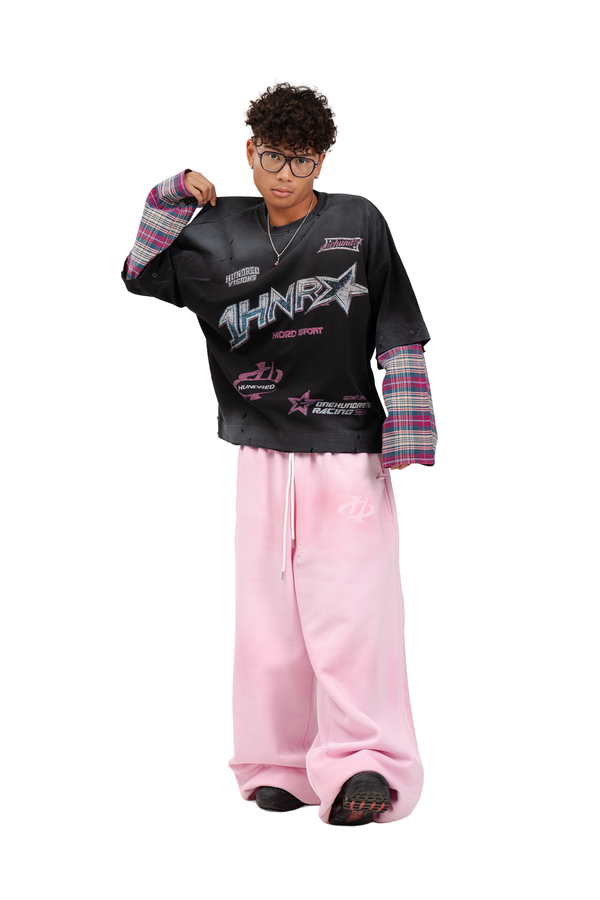 Longsleeve "DOUBLE CHECK" Black