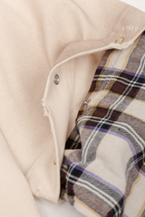 Longsleeve "DOUBLE CHECK" Cream