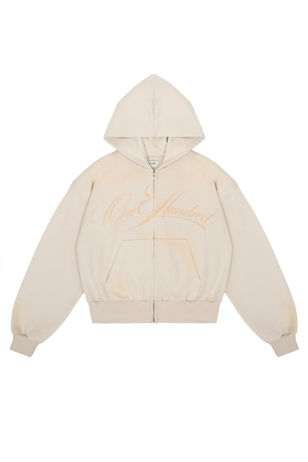 Bluza Puffy Zip Air Brushed Almond Gold