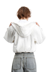 Bluza Zip Puffy Ultra Full Distressed