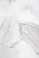 Bluza Zip Puffy Ultra Full Distressed