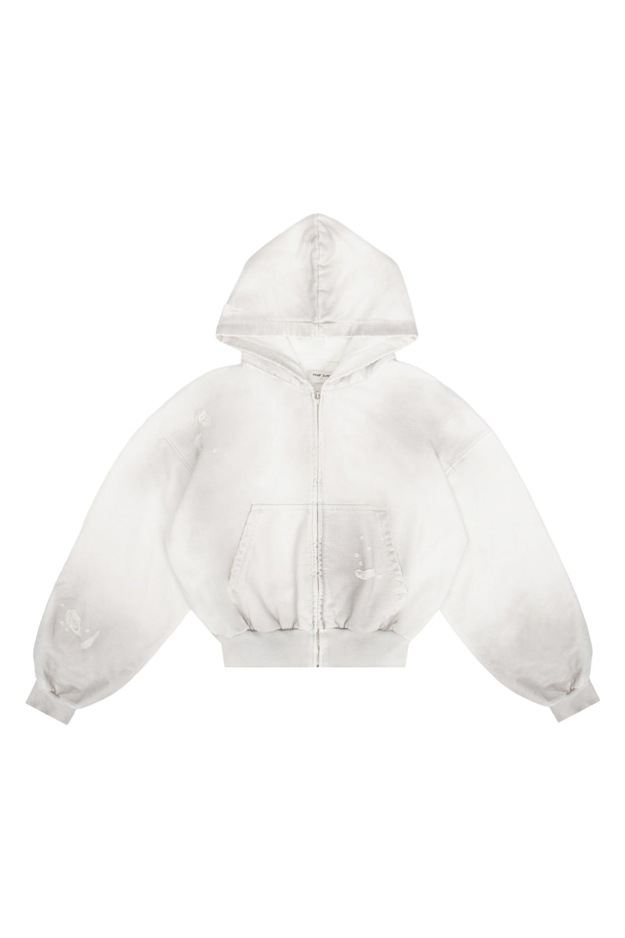 Bluza Zip Puffy Ultra Full Distressed