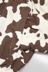 Bluza Zip Reglan Cow