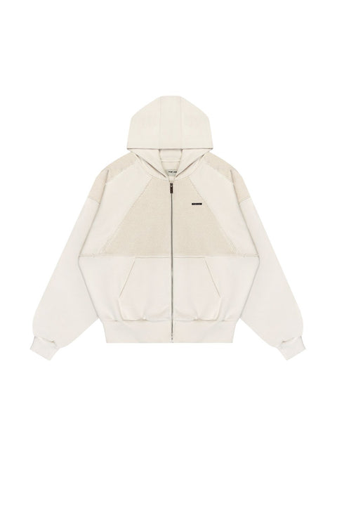 Bluza Puffy Zip Raw Cream