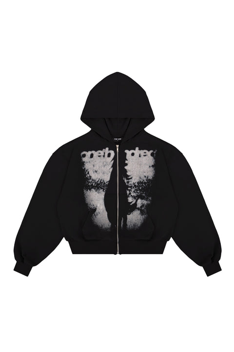 Bluza Puffy Zip Wanted Black
