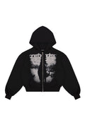 Bluza Puffy Zip Wanted Black