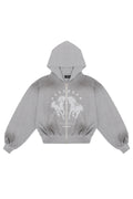 Bluza Puffy Zip Waffel Grey Dust Born